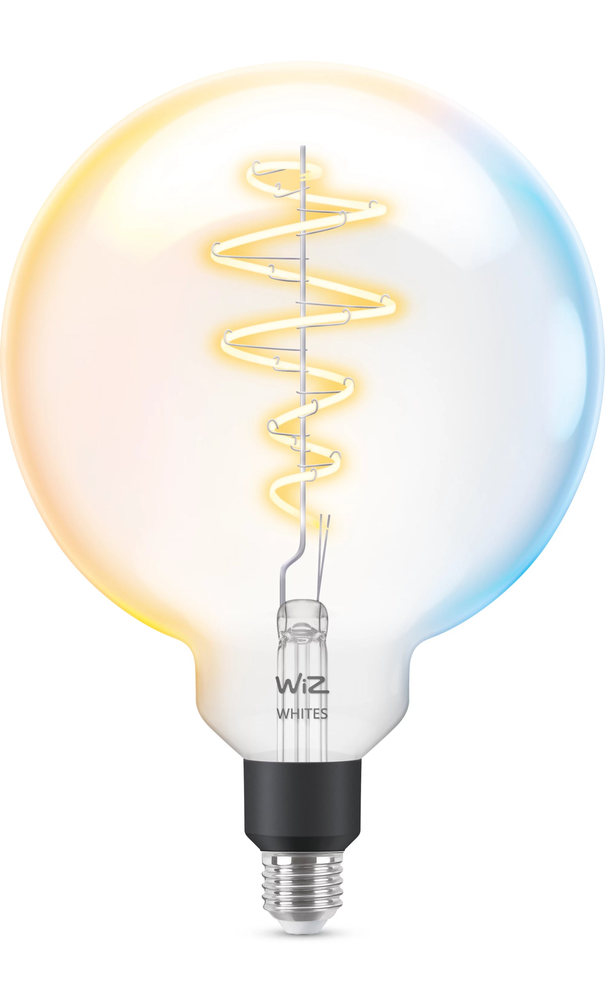 WiZ LED-Leuchtmittel G200 E27 – 6,7 W dimmbar, 470 lm, 2700–6500 K, für Matter und WLAN, klar