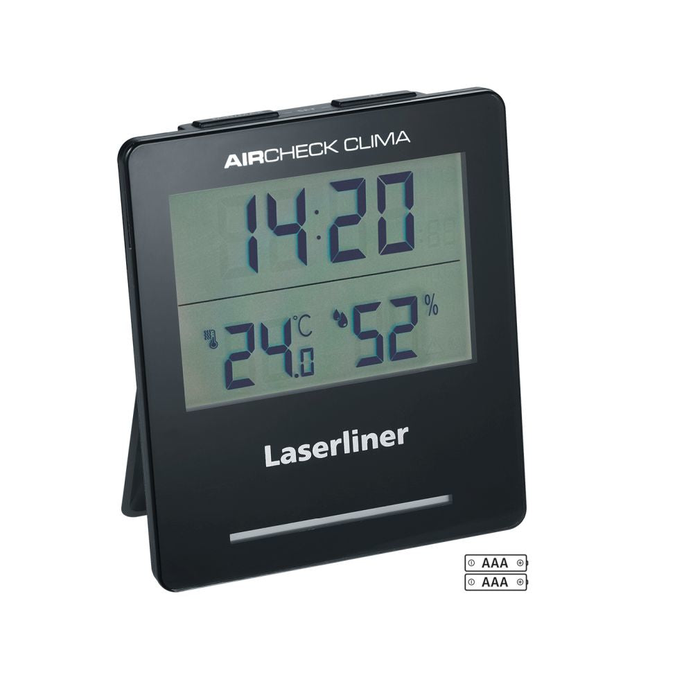 Laserliner AirCheck Clima 082.432A Thermo-Hygrometer (Handgerät) – −9,9–50 °C, 1–99 %, Innen