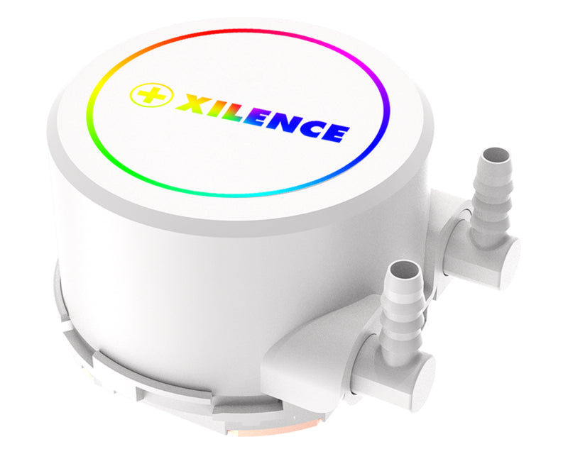 Xilence LQ240.W.ARGB – All-in-One Wasserkühlung – 240 mm, 2×120 mm, ARGB, 300 W, für AM5/AM4/LGA1700 und andere