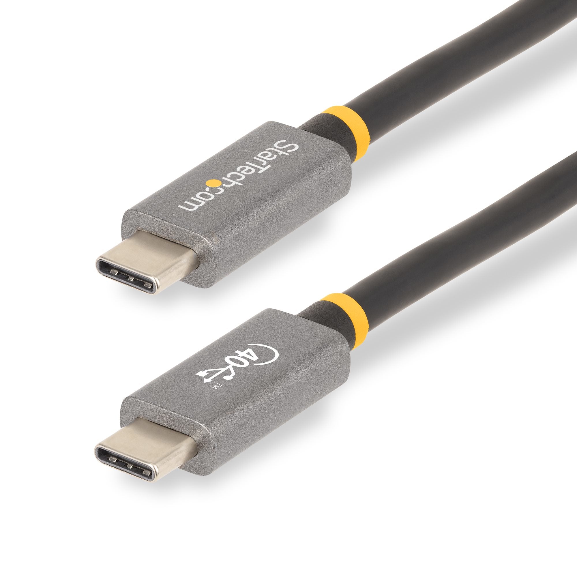 StarTech.com USB-C auf USB-C Kabel – USB4 40 Gbit/s – 1 m – PD 100 W – 8K/120 – USB-IF zertifiziert