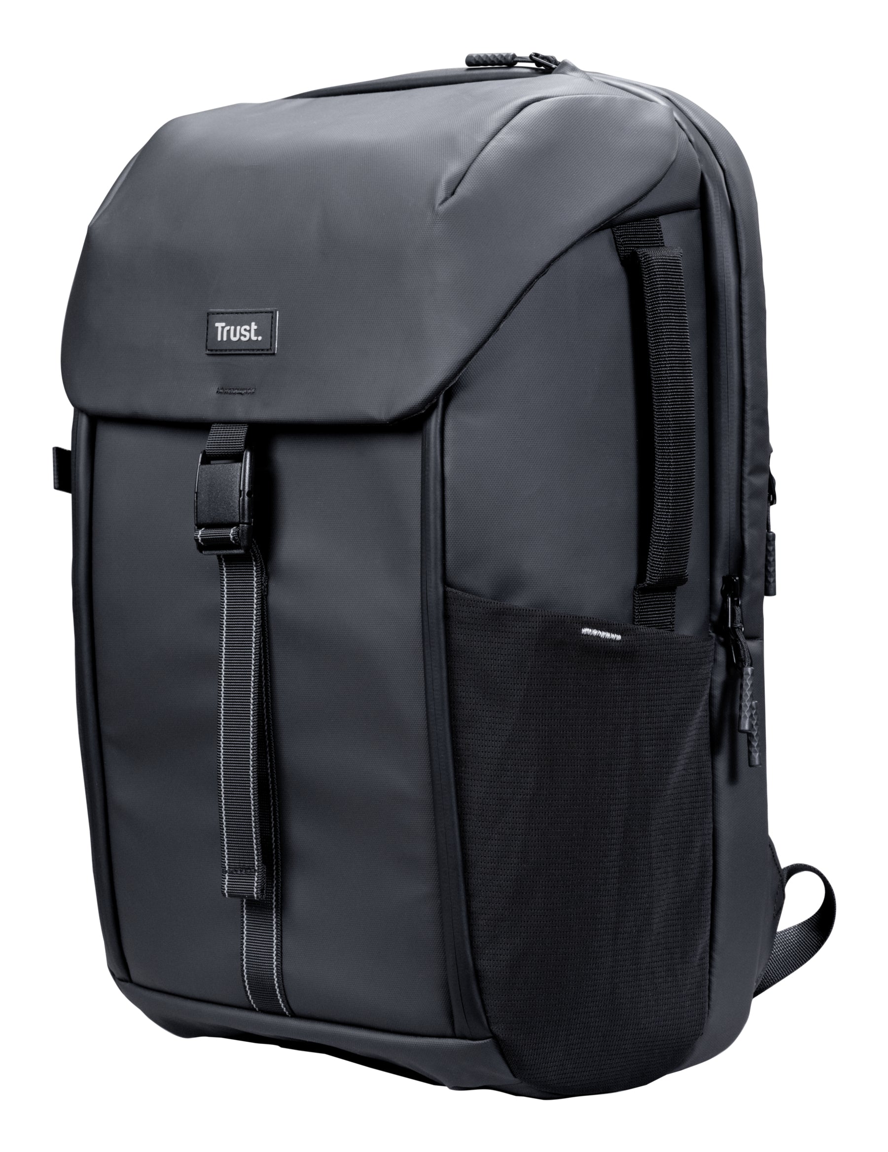 Trust Notebook-Rucksack bis 17" – 25 l, wasserdicht – Grau
