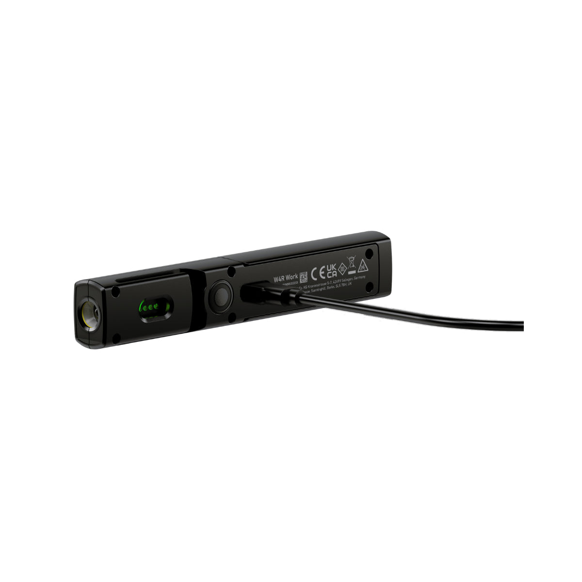 Ledlenser Taschenlampe W4R Work – 220 lm, 90 m, IP54, USB-C, Akku – Schwarz