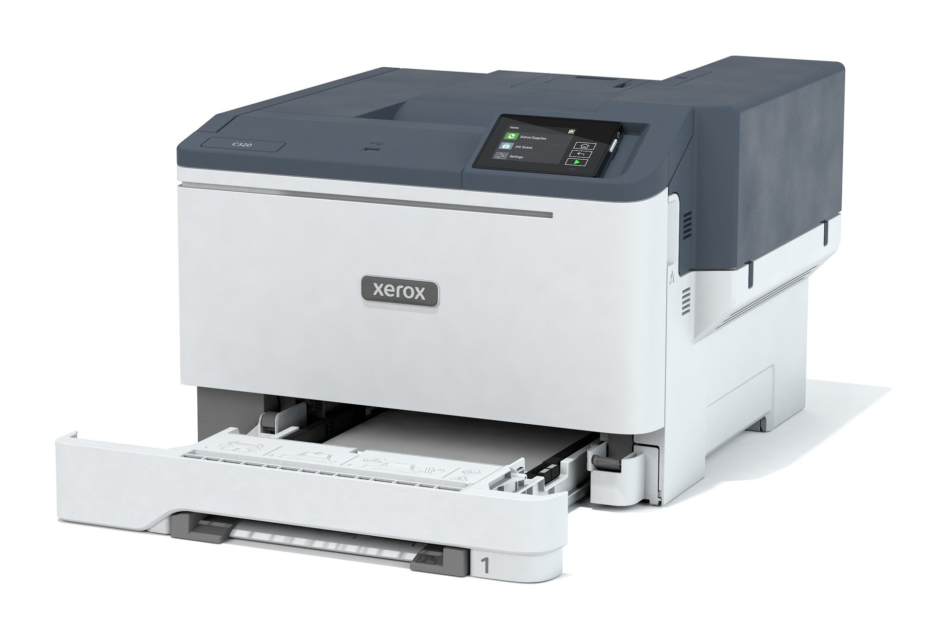 Xerox C320 – Farbe, A4, Duplex, WLAN, LAN, USB, 35 ppm, AirPrint, Mopria