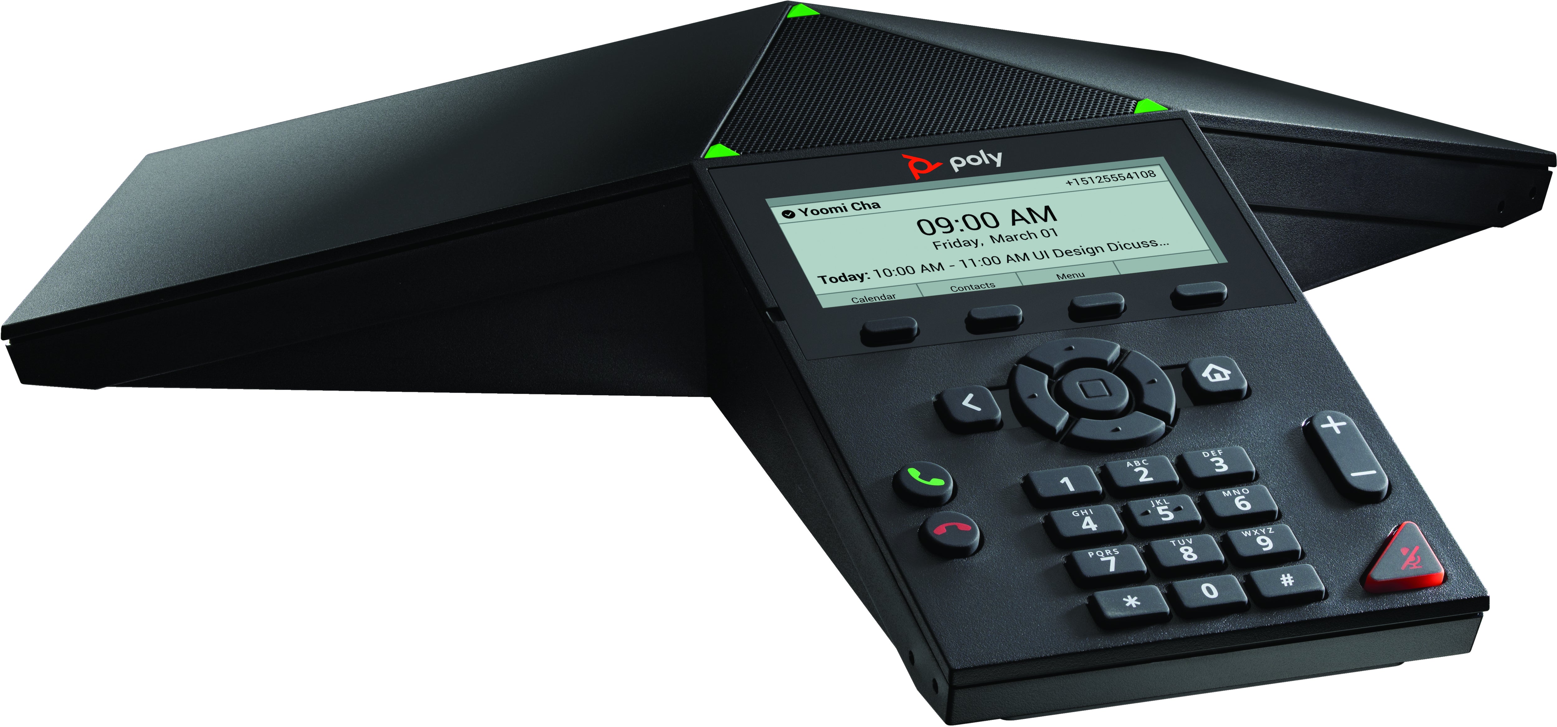 Poly Trio 8300 IP-Konferenztelefon – SIP, PoE