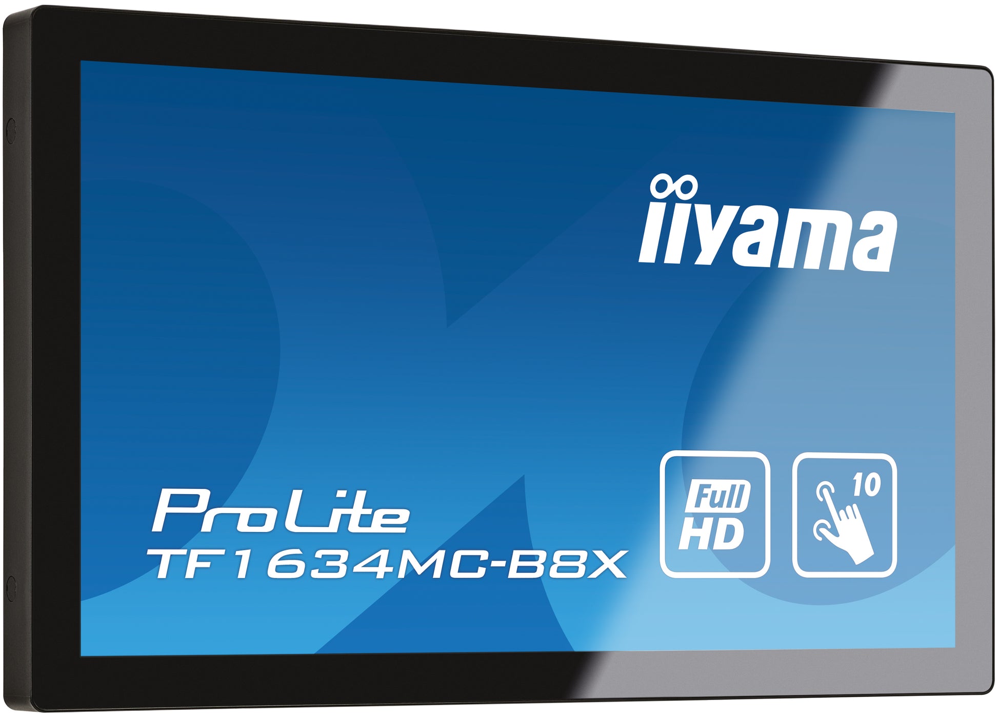 iiyama TF1634MC-B8X – Monitor, 15,6" 1920 × 1080 (Full HD), Touch, 450 cd/m²