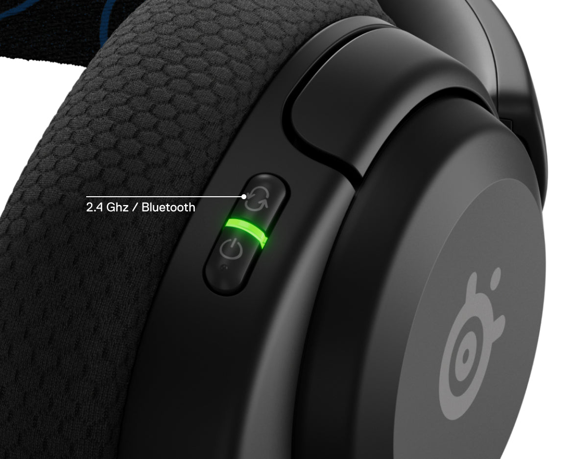 SteelSeries Arctis Nova 5P – Over-Ear Gaming-Headset – Bluetooth, 2,4 GHz (USB-C-Receiver) – Schwarz, für Switch