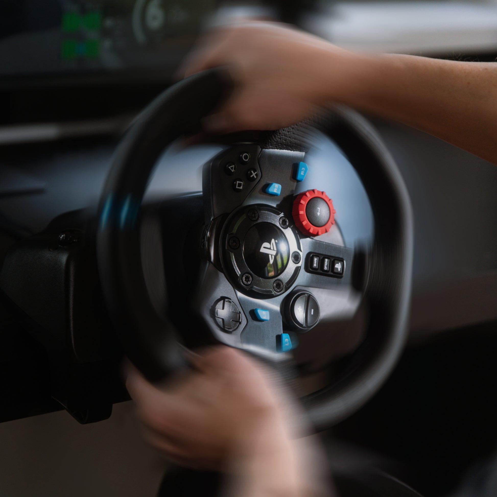 Logitech G G29 – Lenkrad + Pedale – USB (kabelgebunden), Kraft‑Rückmeldung – für PC & PlayStation