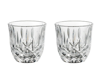 Nachtmann Espressotasse – 2er Set, 90 ml, Ø 6,4 cm, H 6,3 cm, Kristallglas, Transparent, spülmaschinenfest