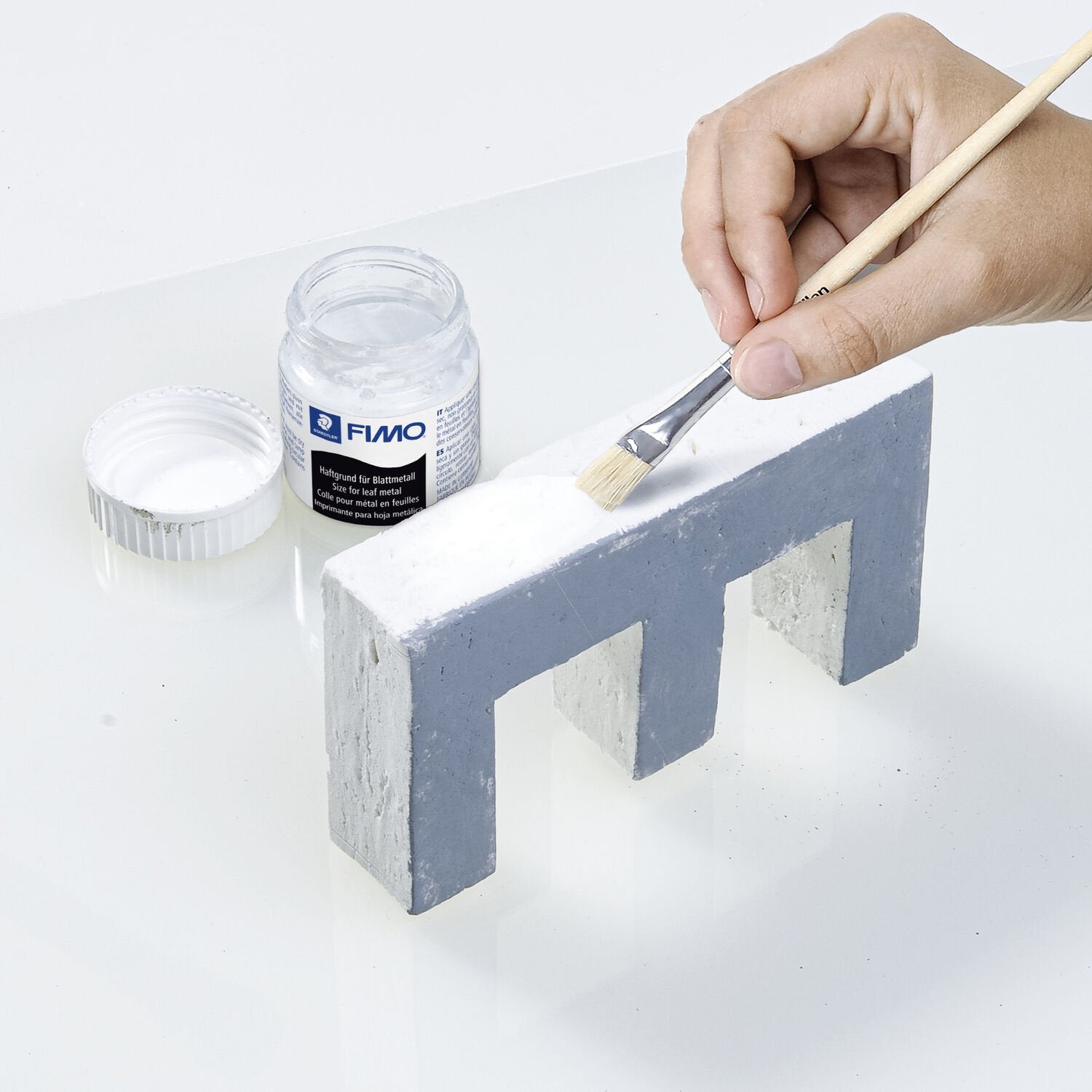 Staedtler FIMO Haftgrund für Blattmetall – 35 ml