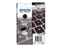 Epson Tintenpatrone 407, Schwarz, 41 ml – für Inkjetdrucker/Multifunktionsgeräte
