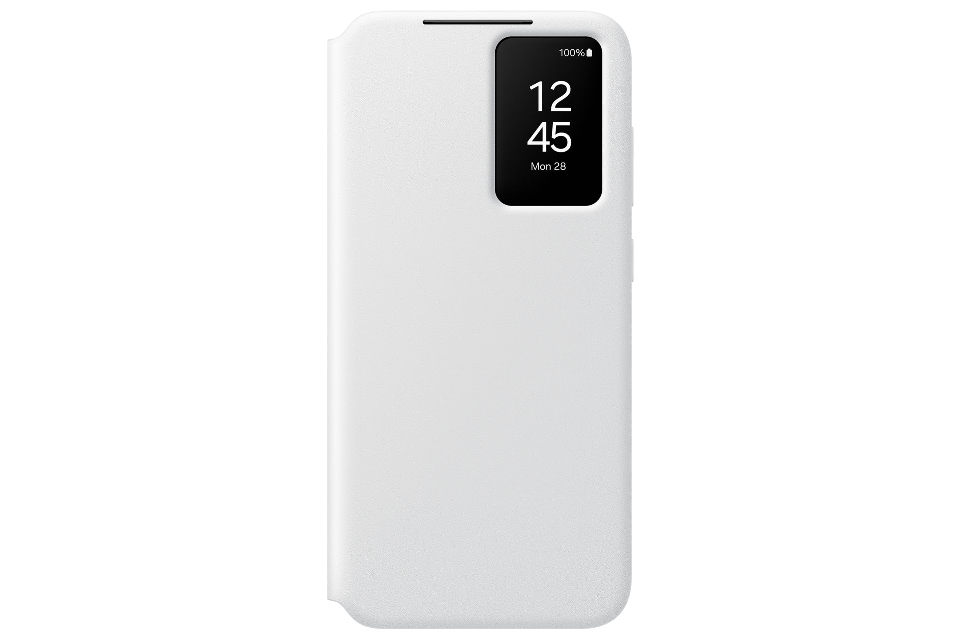 Samsung Booklet-Hülle – für Samsung Galaxy S24 FE – weiss – mit Kartenfach