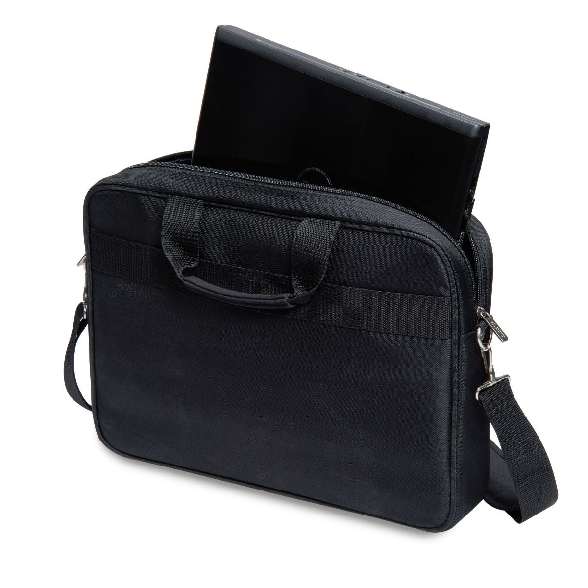 DICOTA Notebook-Tasche für Notebooks bis 16" – inkl. Maus, Trolley-Band – Schwarz