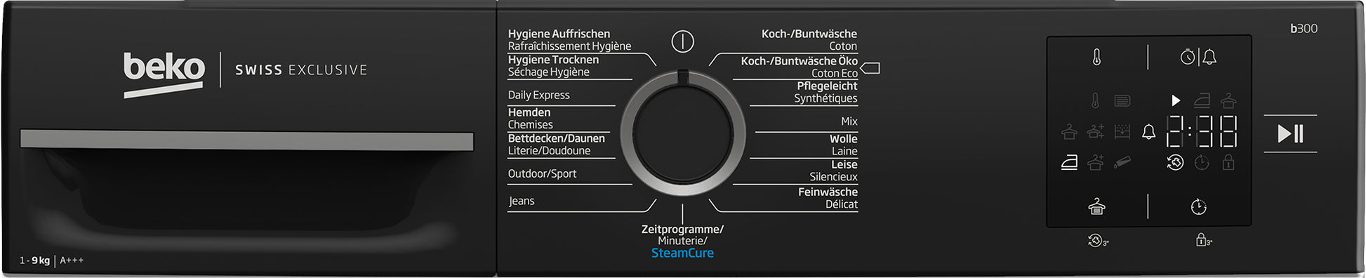 Beko Wäschetrockner TR229 – 9 kg, Wärmepumpe, Energieklasse C – Weiss