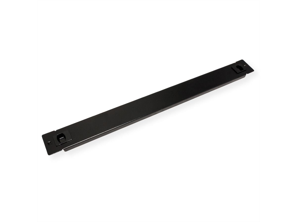 ROLINE 19"-Blindblende, 1 HE, 483×11×44 mm – schwarz