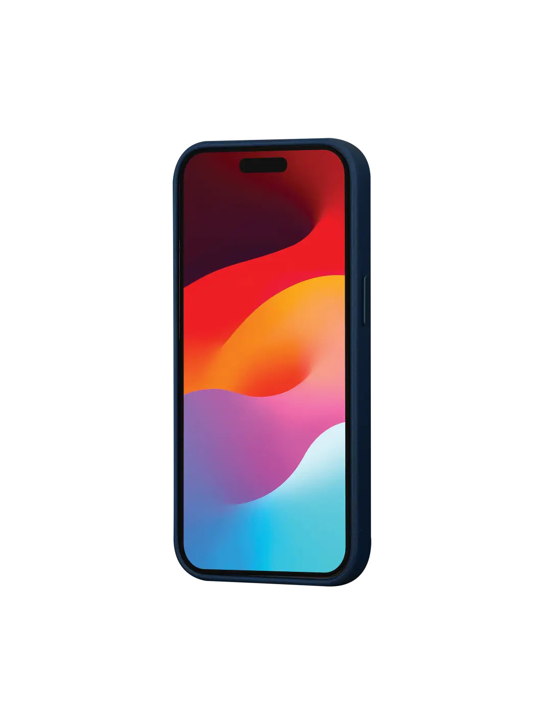 dbramante1928 Roskilde Backcover – für Apple iPhone 15 Plus, MagSafe, Leder, Blau, bis 1,2 m Sturzsicher