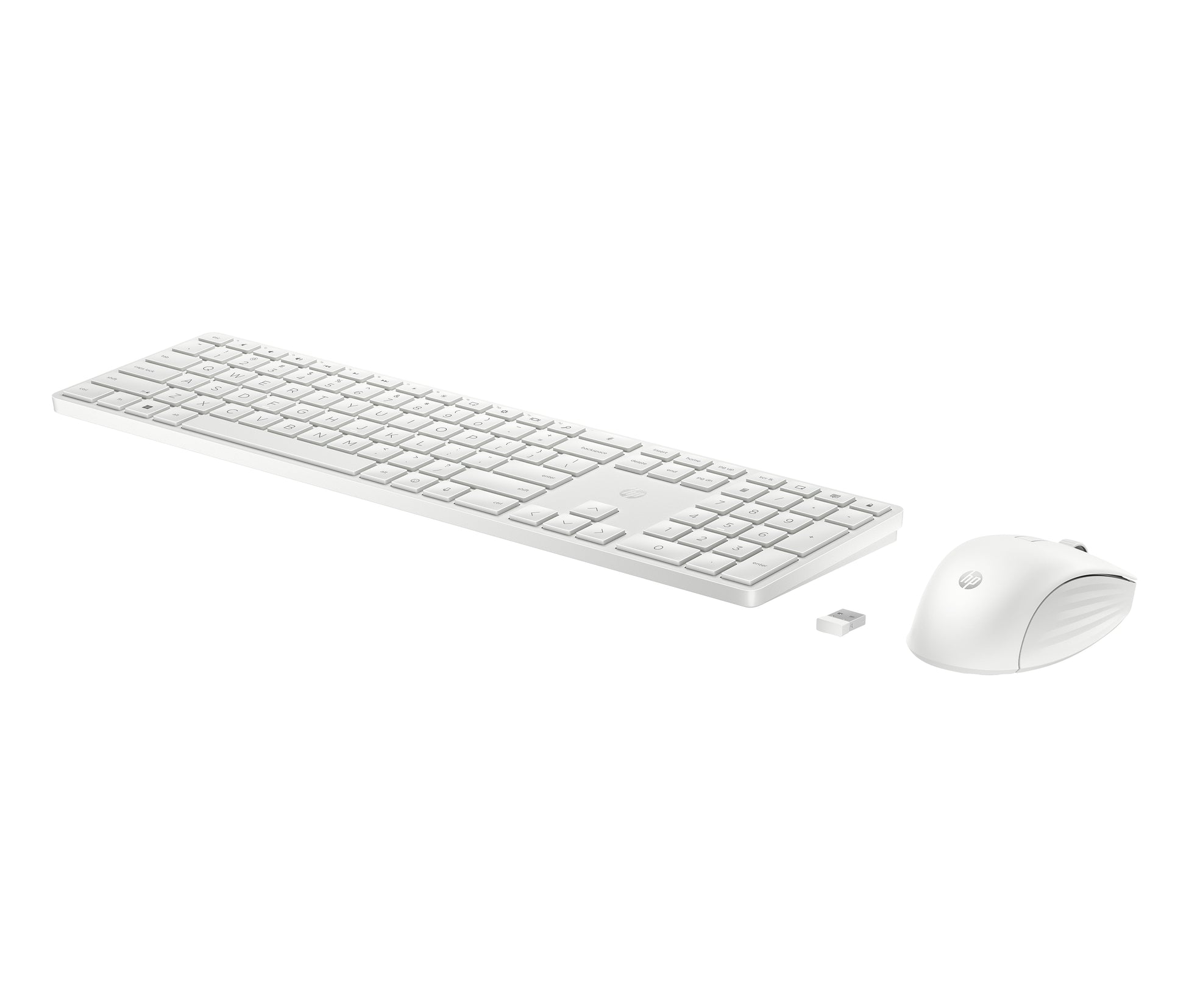 HP 655 – Tastatur- und Maus-Set – 2,4 GHz – Weiss