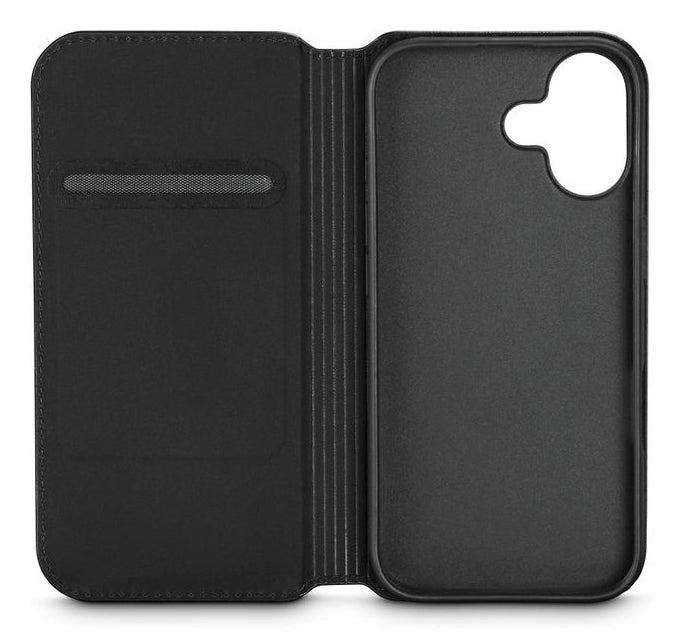 Black Rock Booklet Slim Folio – für Apple iPhone 17, Schwarz, kratzresistent, schmutzabweisend