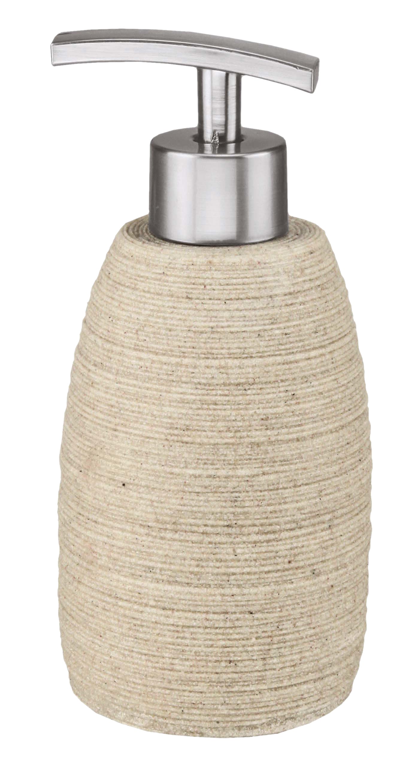 Kleine Wolke Seifenspender – Polyresin, beige, 220 ml