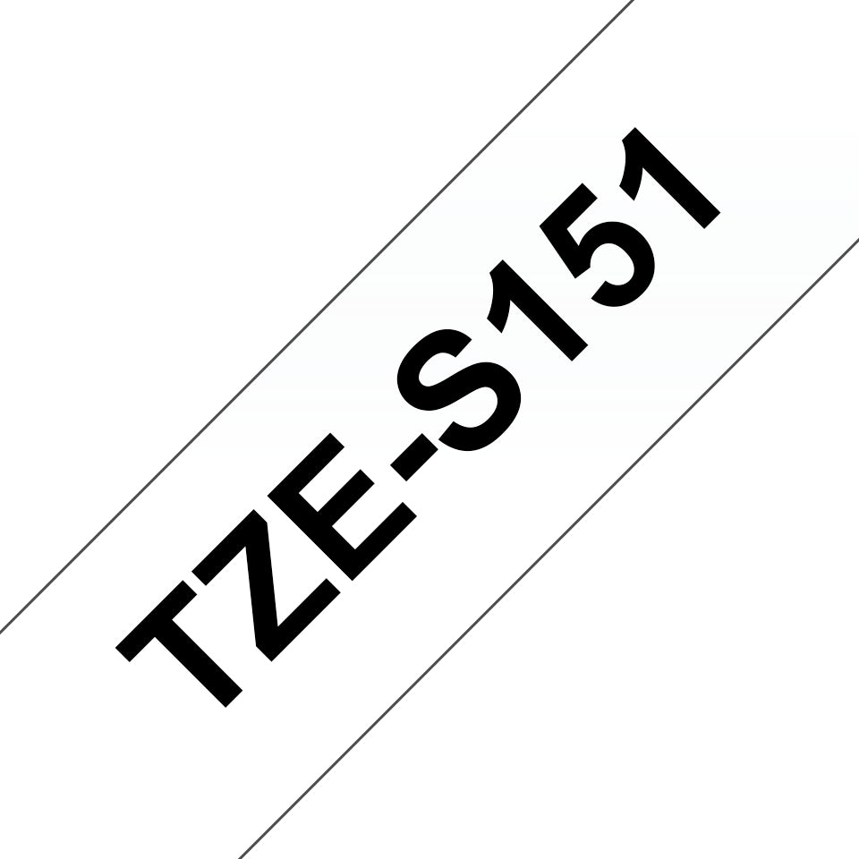 Brother TZe-S151 Schriftband – 28 mm × 8 m – für Brother P-touch