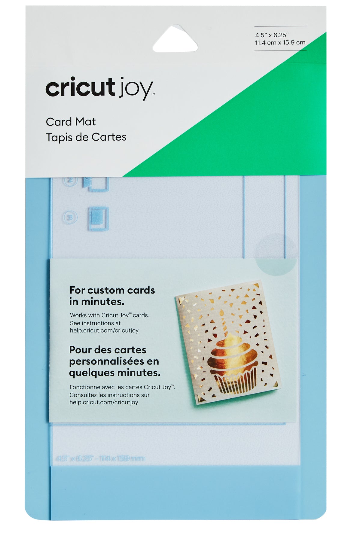 Cricut Schneidematte – für Joy, 114×159 mm, Mehrfarbig, 1 Stück