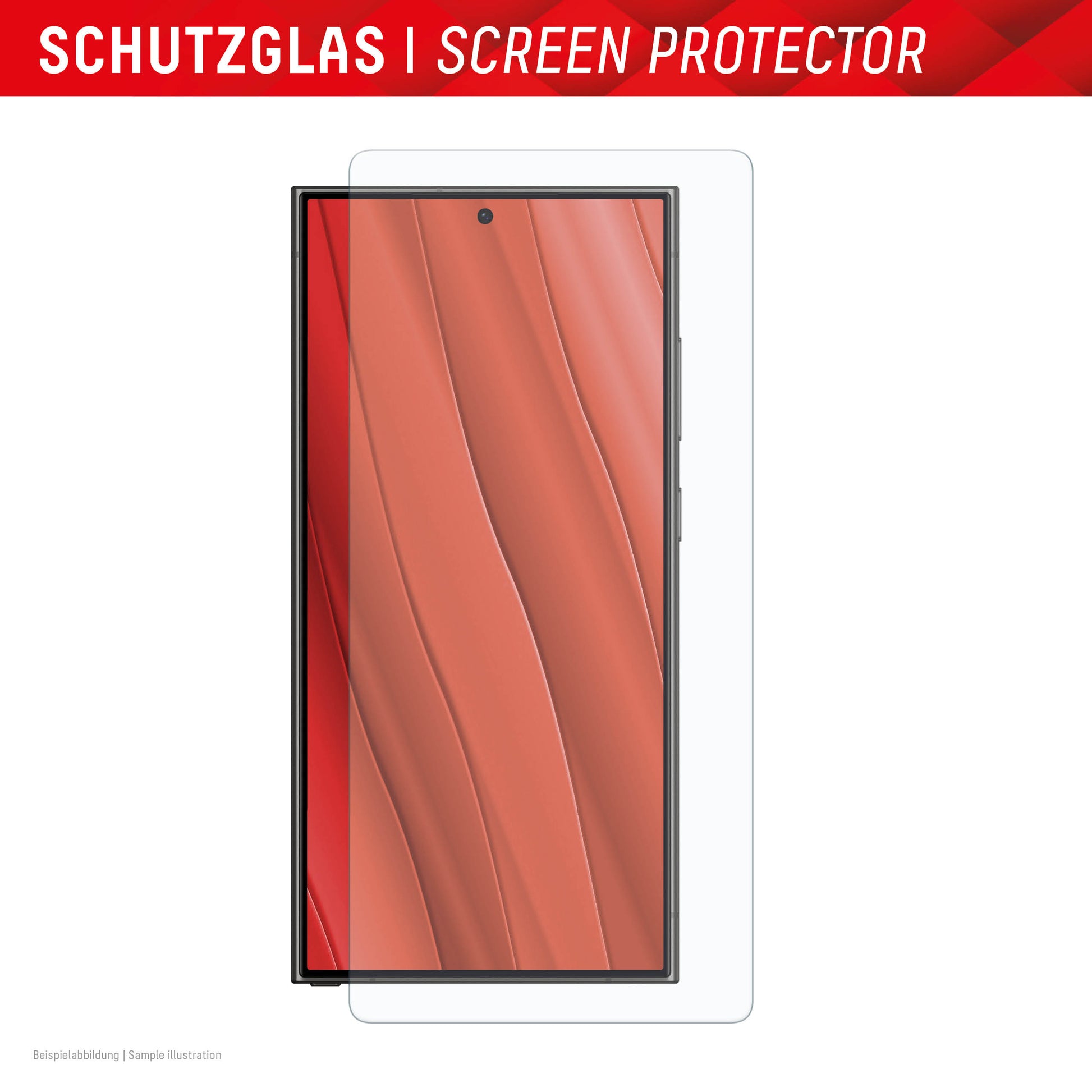 Displex Displayschutz (Panzerglas), 9H – für Galaxy S25 Ultra