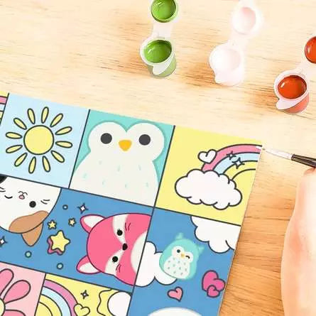 Ravensburger CreArt – Malen-nach-Zahlen-Set – Squishmallows – 24 × 18 cm – ab 12 Jahren