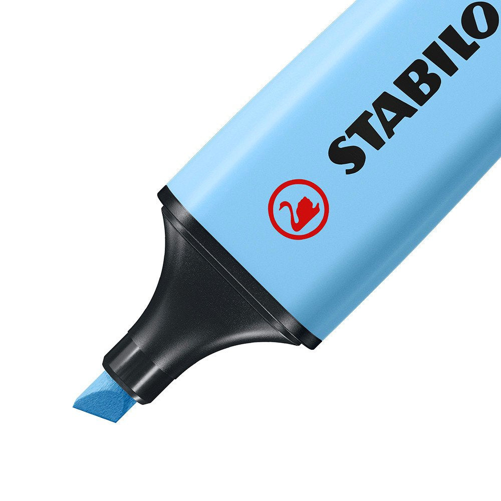 STABILO BOSS Original Textmarker Himmelblau – Keilspitze, 2–5 mm