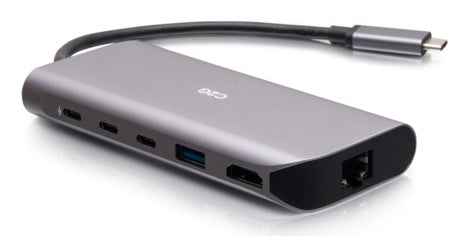 C2G54551 Dockingstation – USB4, 1× HDMI, 1× USB-A, 1× USB-C, 100 W PD, 2.5GbE, für Windows/Mac/Linux