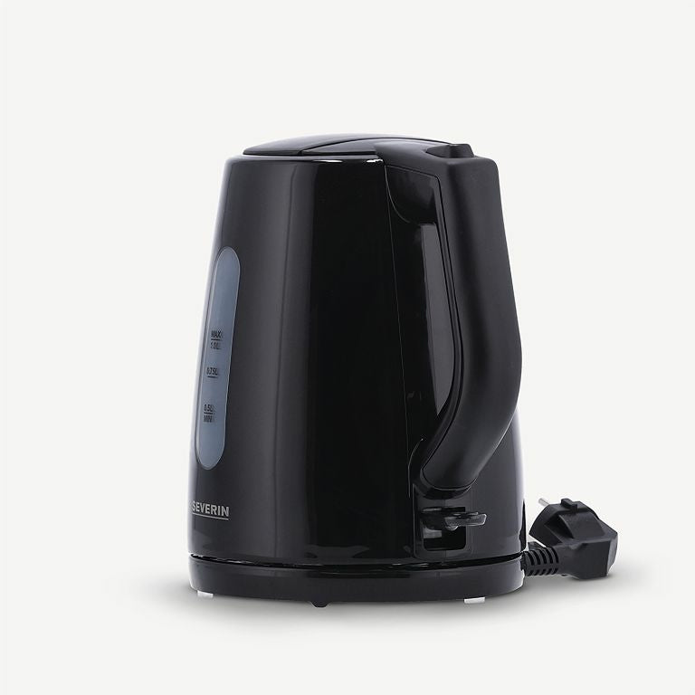Severin Wasserkocher – 1 l, Kunststoff, Schwarz, WK3410