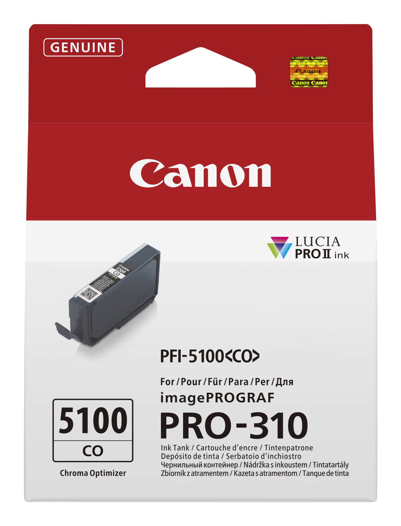 Canon PFI-5100 Chroma Optimizer Tintenpatrone (Original) – 14,4 ml – für Canon imagePROGRAF PRO-310
