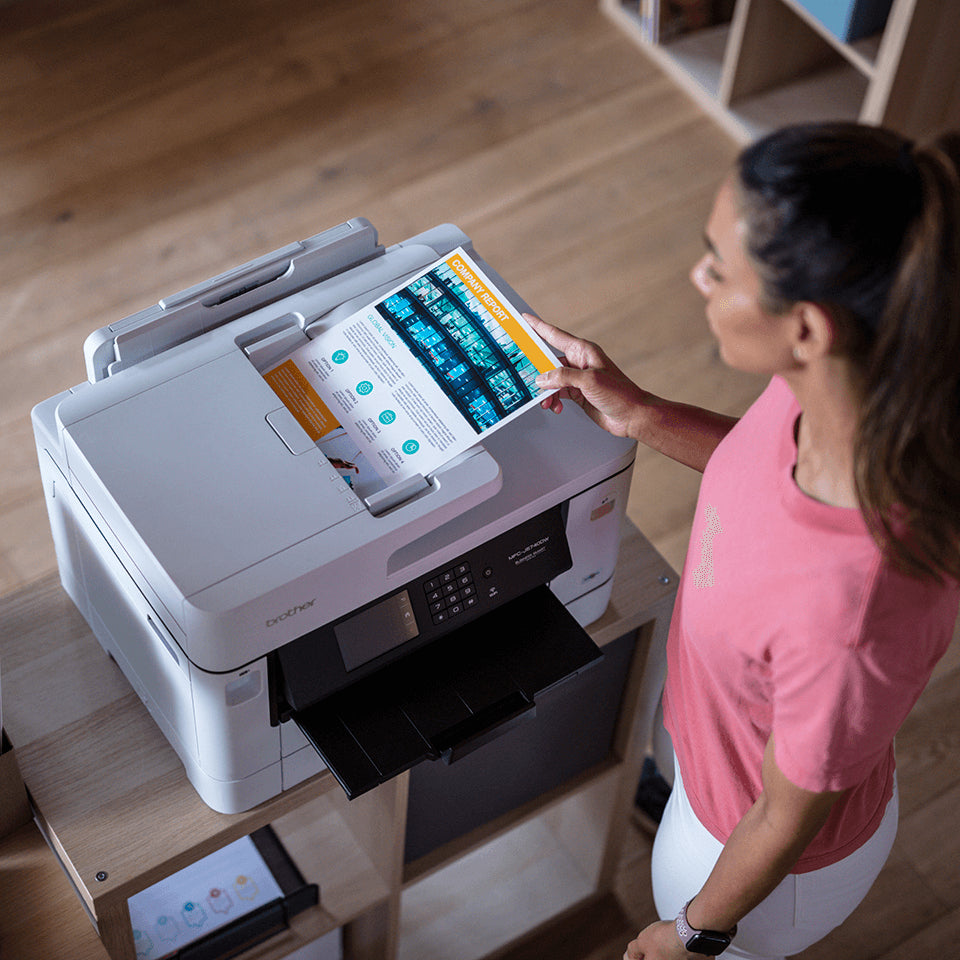 Brother MFC-J5740DW – Farbiges Tintenstrahl-MFP A3, 4-in-1 – USB/LAN/WLAN – Duplex, ADF – 28 S/W-Seiten pro Minute