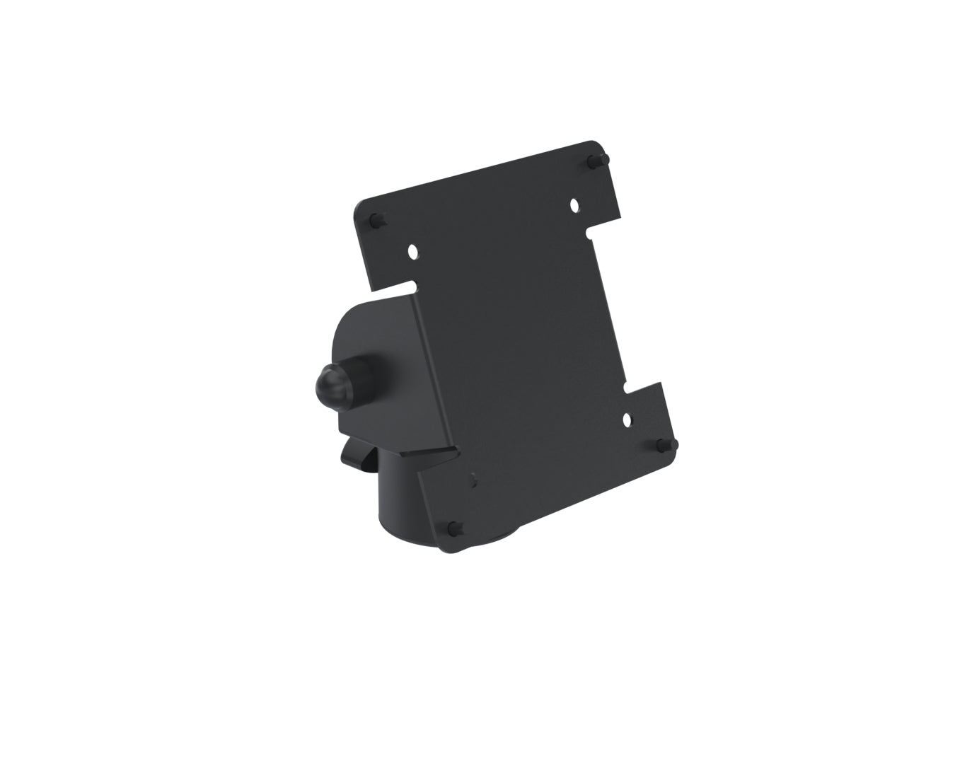 Ergonomic Solutions Panel-Kit, Schwarz – für VESA 75/100