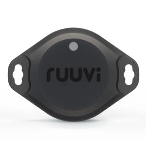 RuuviTag Pro – Temperatur- & Feuchtigkeitssensor, Bluetooth, IP68 – Schwarz