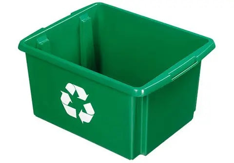Sigma home Recyclingbox Nesta – 32 l – Kunststoff (PP), rechteckig – grün
