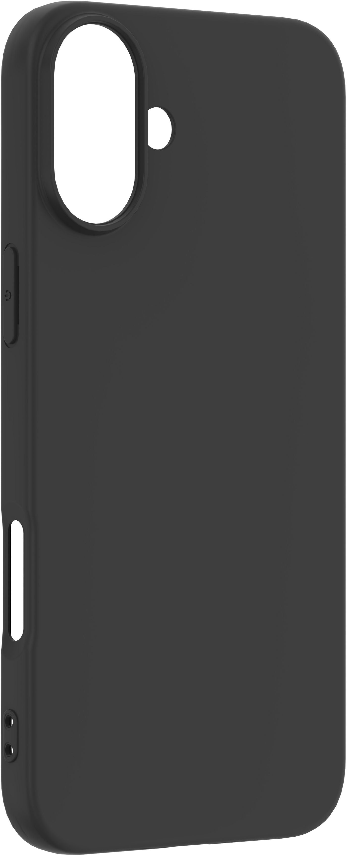 eSTUFF INFINITE (GRS) VIENNA Backcover – für Apple iPhone 16, TPU, schwarz