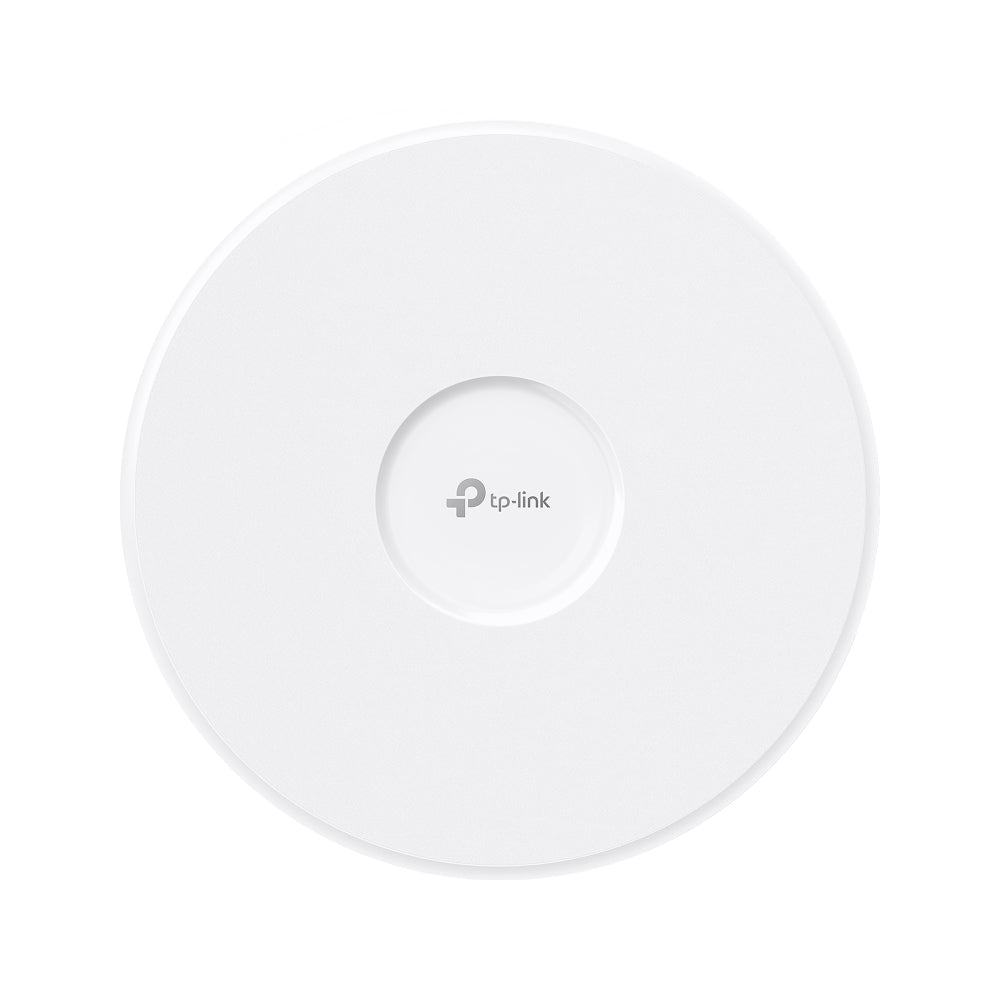 TP-Link EAP773 – Wi-Fi 7 Access Point, Tri-Band (2,4/5/6 GHz), 10GbE, PoE++, Decke/Wand, Weiss