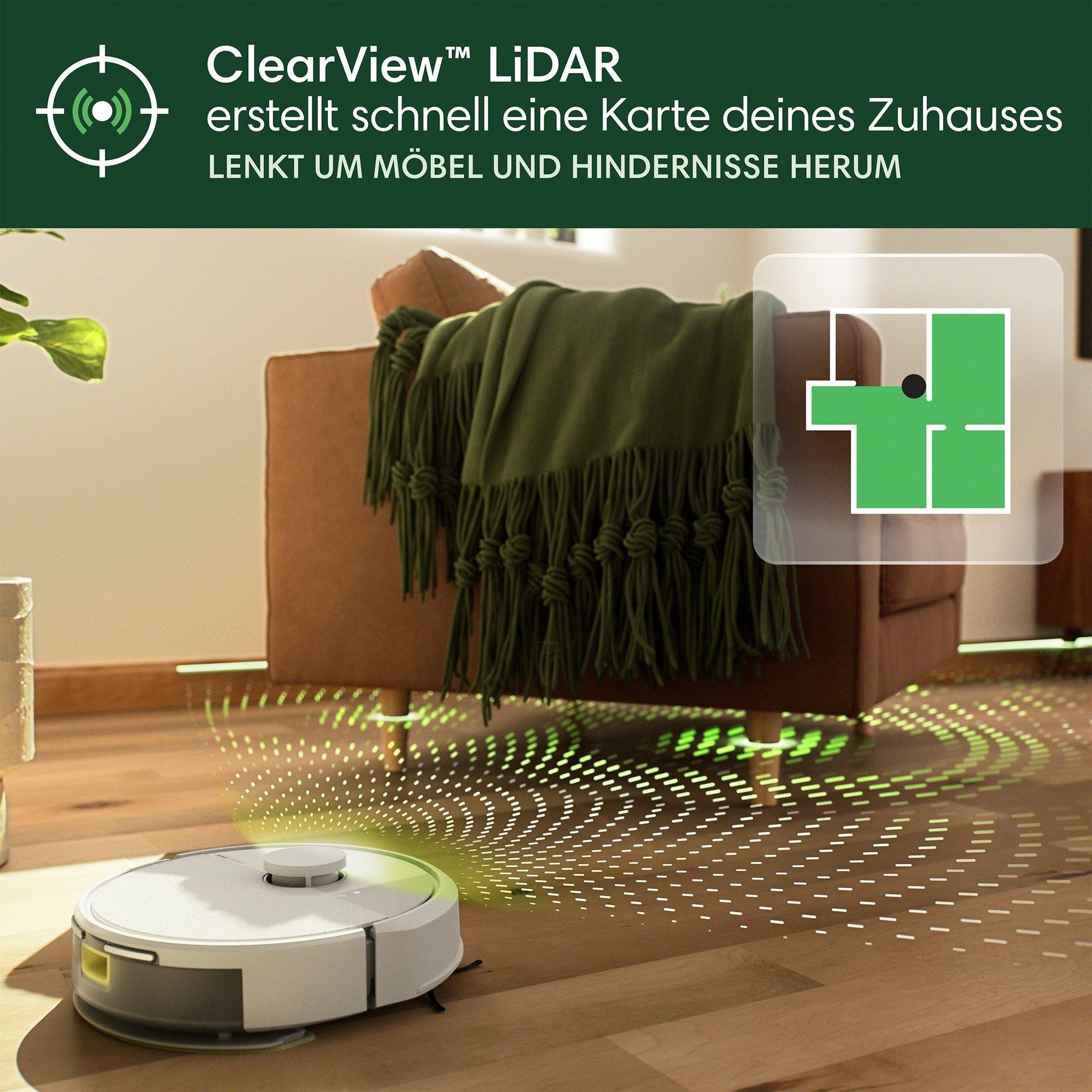 iRobot Roboterstaubsauger Roomba 105 – 0,2 l, Akkubetrieb, 3 Stufen, 33,1 × 33,5 × 10,4 cm