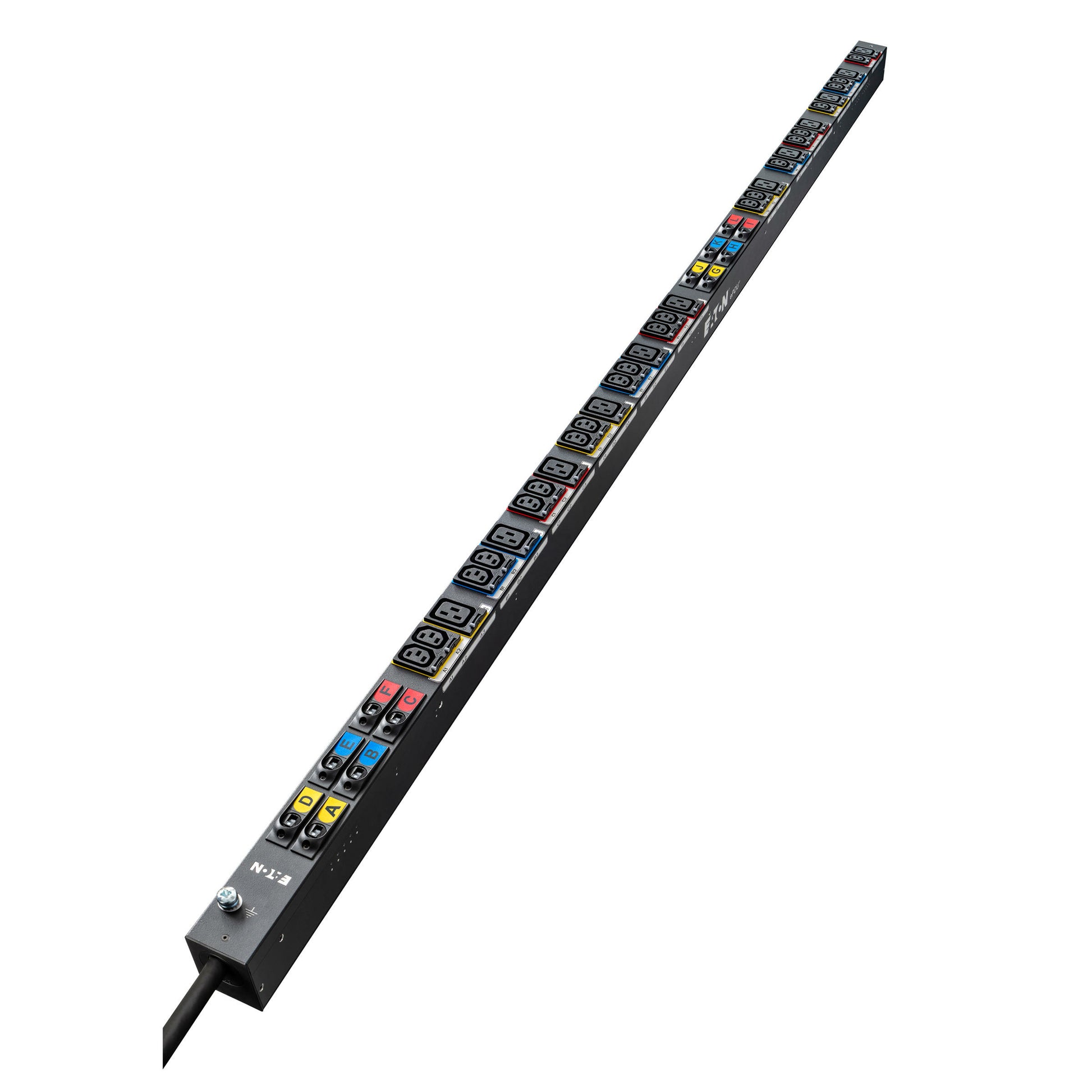 Eaton EPDU G3+ BA Steckdosenleiste 0U CEE 63A 3Ph – C13×21, C19×12 – 3 m Kabel – Schwarz