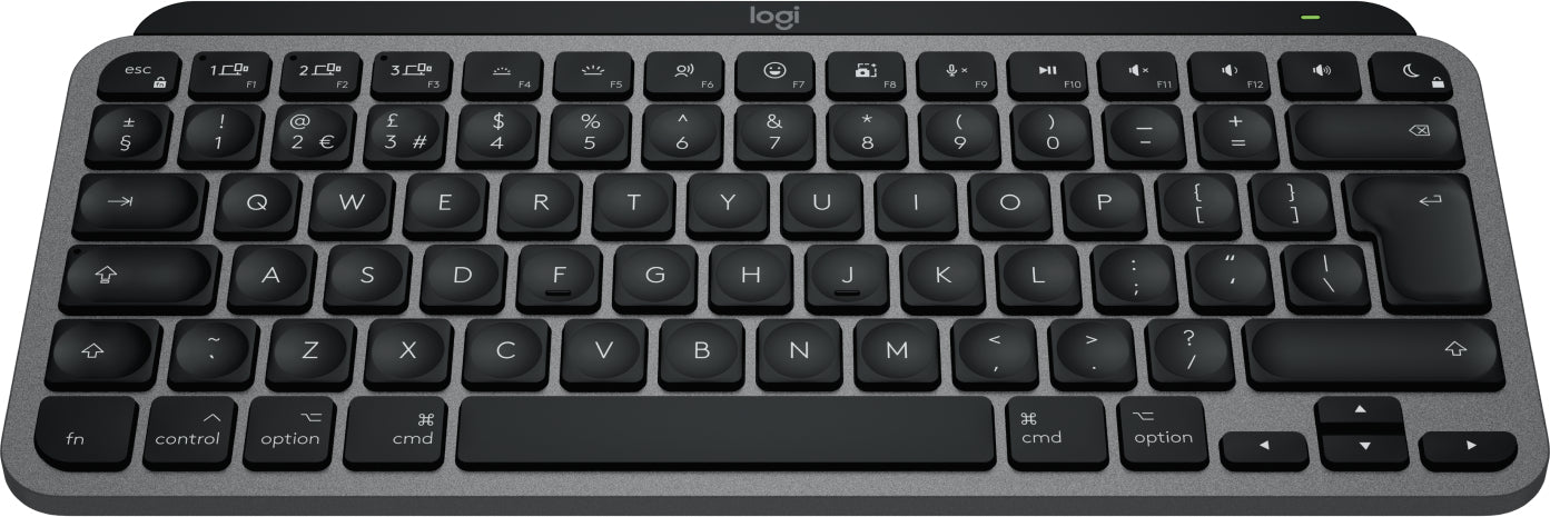 Logitech MX Keys Mini für Mac – Tastatur, kabellos (Bluetooth), UK-Layout (EN) – für macOS