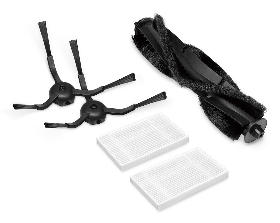TP-Link Zubehör-Set TAPORVA10 – Hauptbürste, 2× Seitenbürsten, 2× waschbare HEPA-Filter – für Tapo RV30/RV20