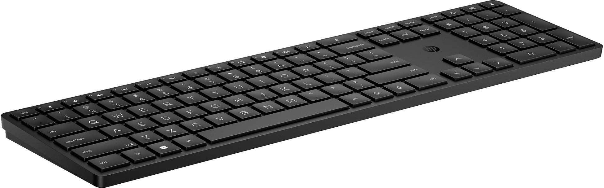 HP 455 Programmierbare Wireless Tastatur – Membran – 2,4 GHz – Schwarz