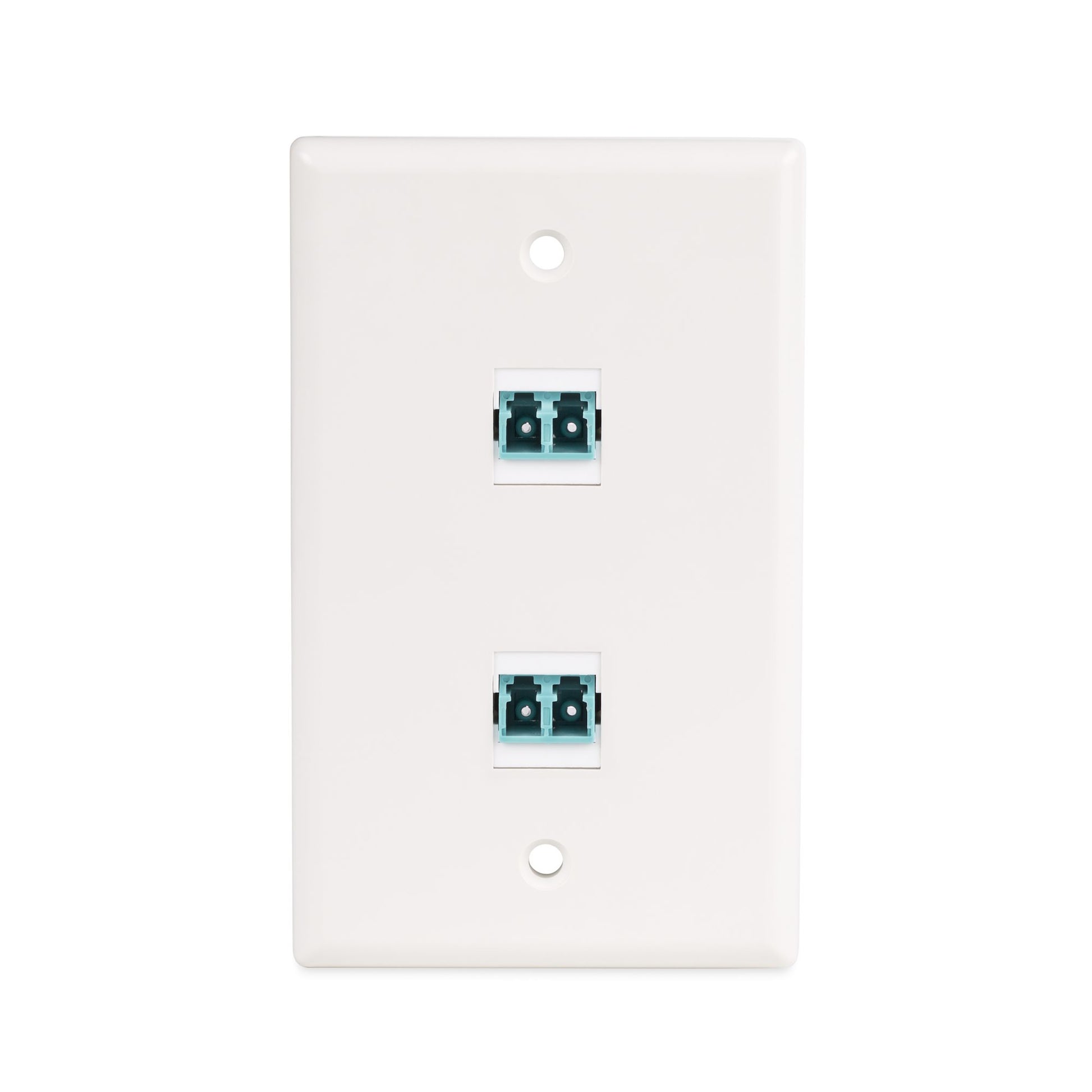 StarTech.com DMFKSLCLCCOUPLER LC Keystone Kupplung LC zu LC – Duplex, Multimode/Singlemode, Weiss