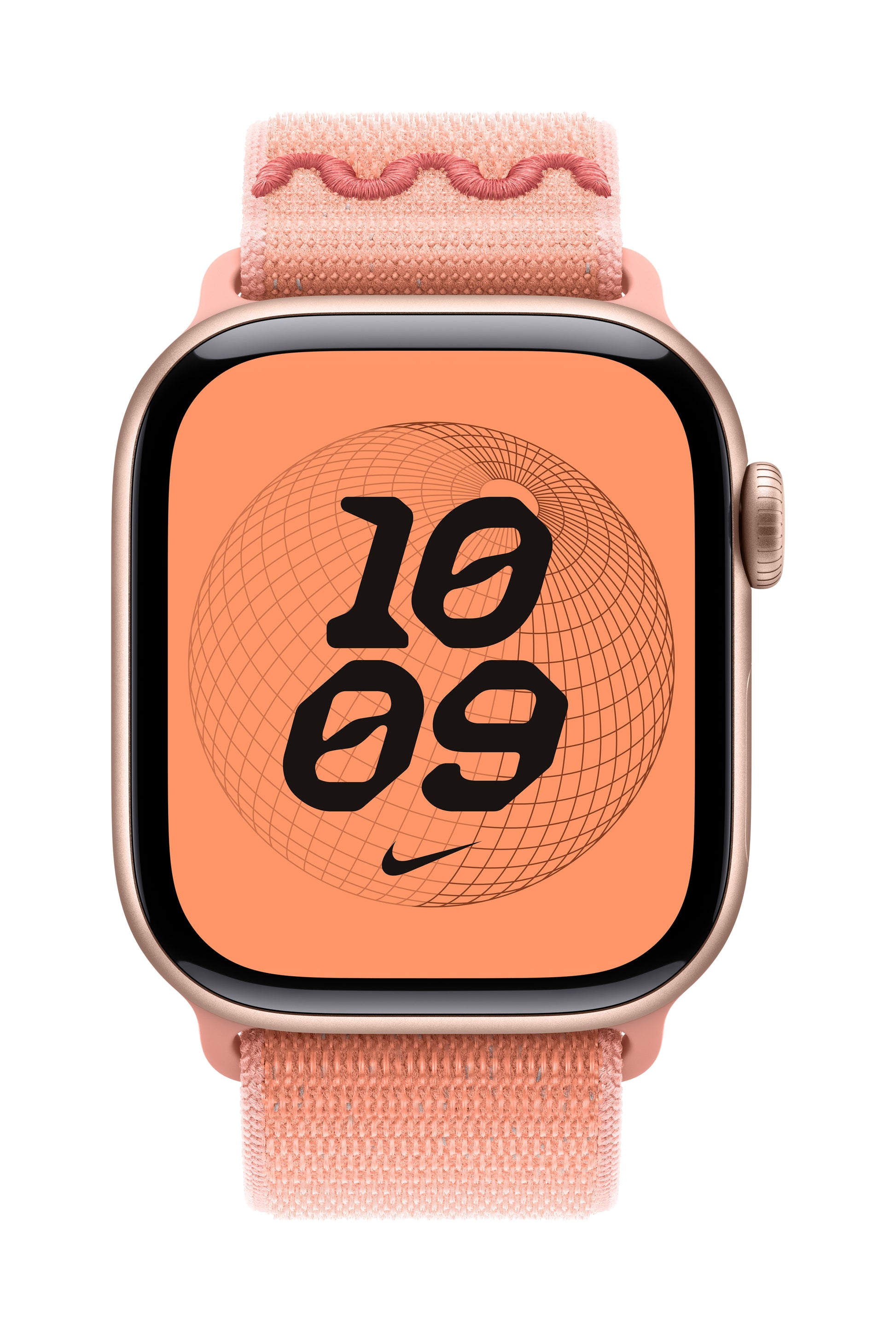 Apple Nike Sport Loop – Armband – für Apple Watch 42 mm, Alpenglow Pink, One Size