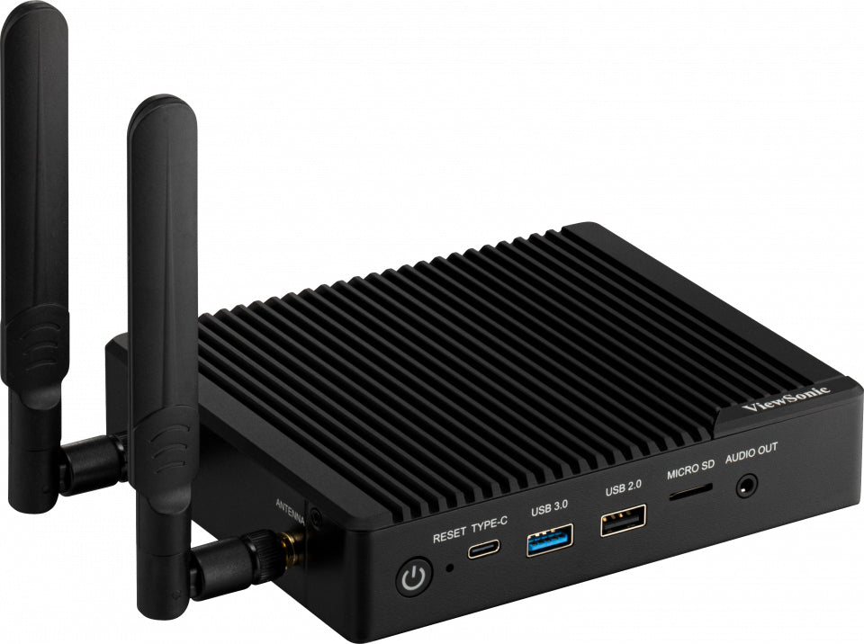 Viewsonic VBS200-A – Set-Back-Box (SBB), 1× HDMI In / 1× HDMI Out, 1× RJ-45, RS-232, USB-A, Android 11