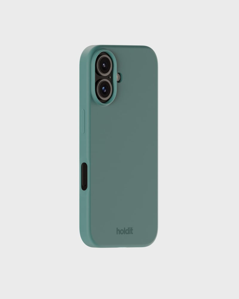 HoldIt Backcover – für Apple iPhone 16 Plus – grün – Silikon