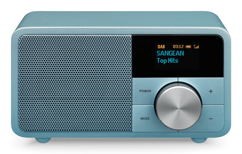 Sangean DDR-7 – DAB+/FM-Tischradio, Bluetooth – Blau