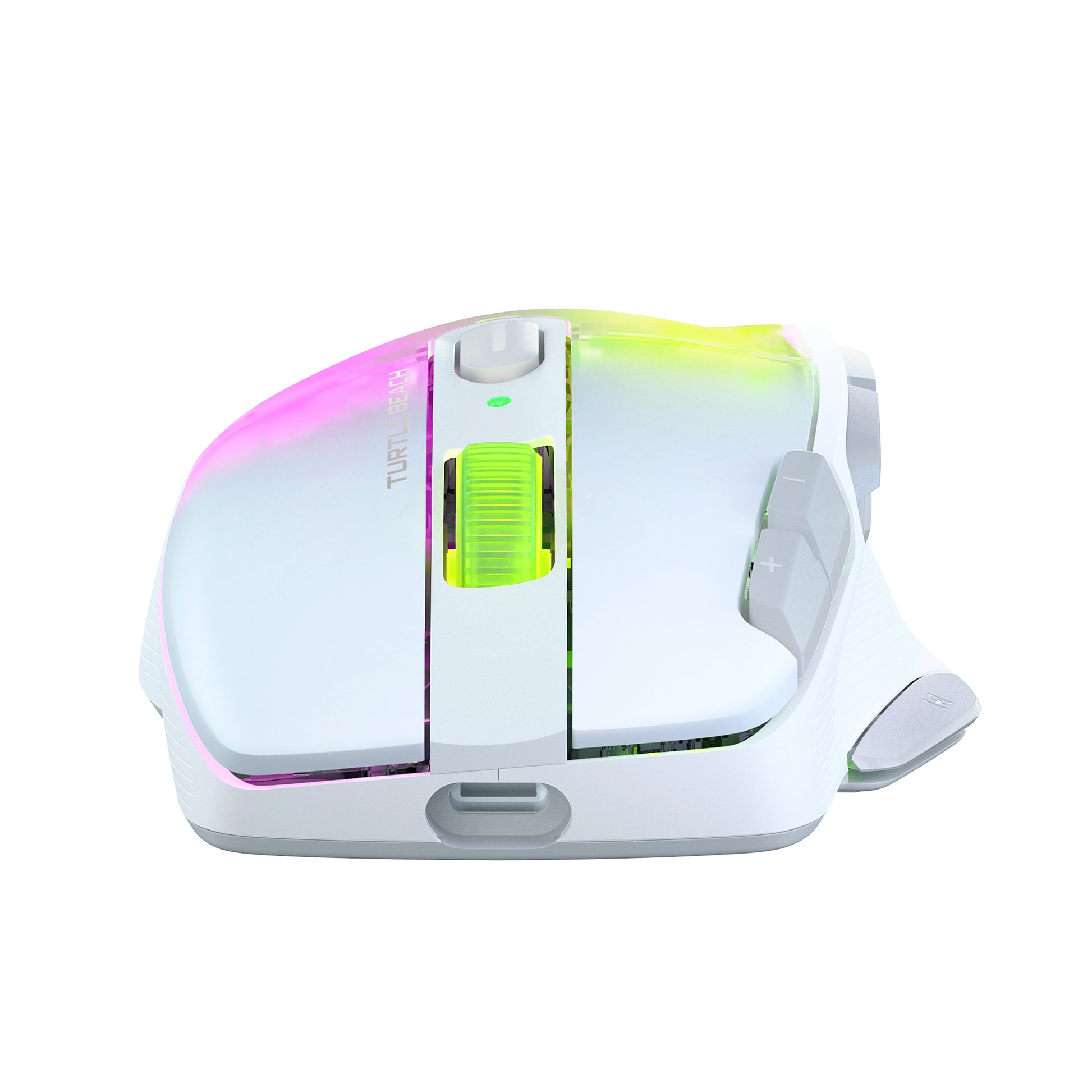 Turtle Beach Kone XP Air Gaming-Maus – kabellos, 10 Tasten, für Rechtshänder, RGB-Beleuchtung, weiss