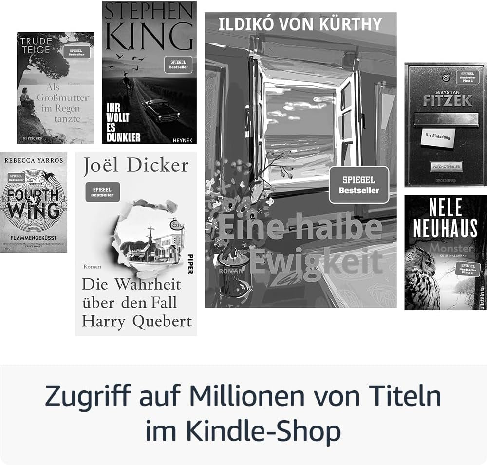 Amazon Touchscreen 16 Grün – 7" E Ink, 16 GB