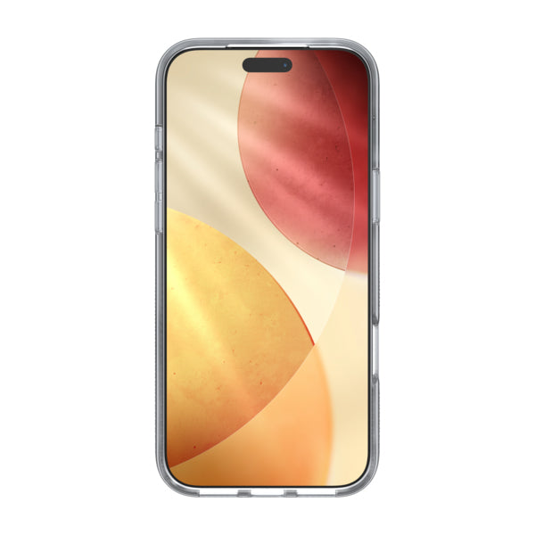 ZAGG Milan Snap Backcover – für Apple iPhone 17 Pro Max, Silber, Zion Glitter Swirl, bis 4 m Sturzsicher