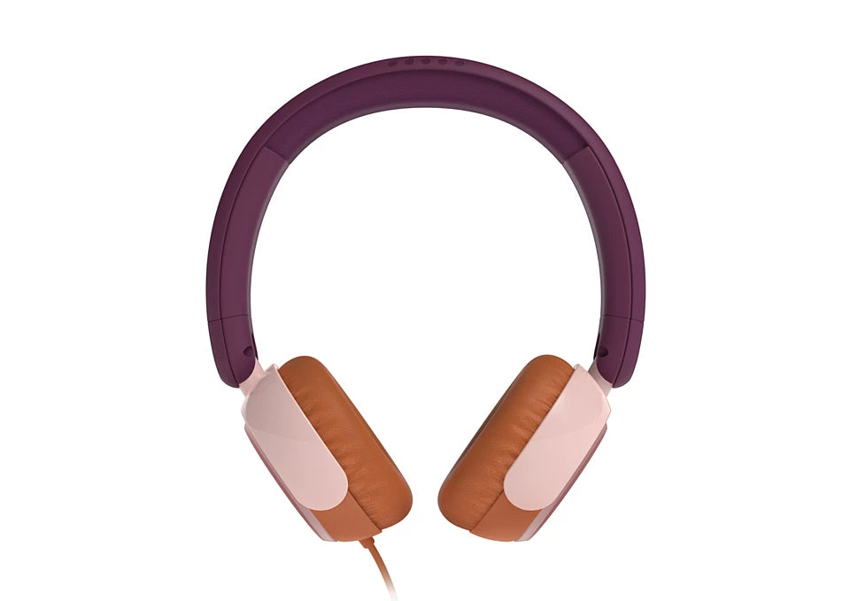 Philips TAK2000MP/00 Kinderkopfhörer – On-Ear, Stereo, Kabel, 3,5 mm Klinke, 85 dB Lautstärke-Limit, Magenta